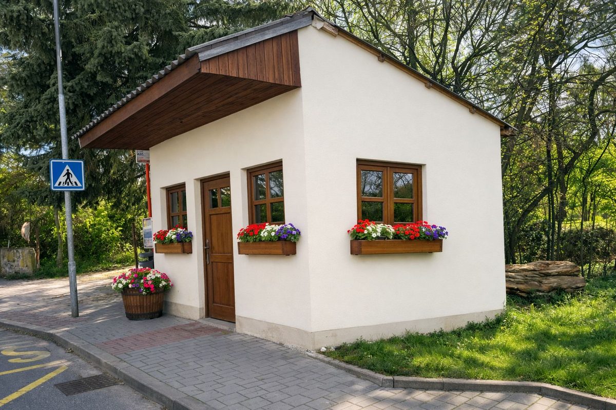 Zastávka — vizualizace
